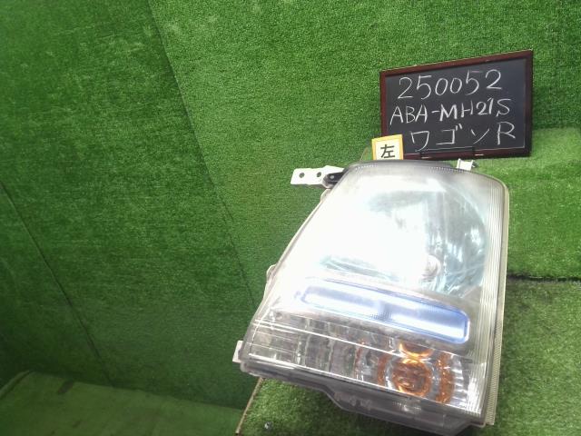 ワゴンＲ ABA-MH21S 左ヘッドランプ　左ヘッドライト　助手席側　コイト100-59054 35320-58J50 自社品番250052