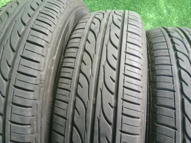 13インチ　夏　ノーマルタイヤ4本　20年　155/65R13,EC202　ダンロップ ムーヴ(250058)