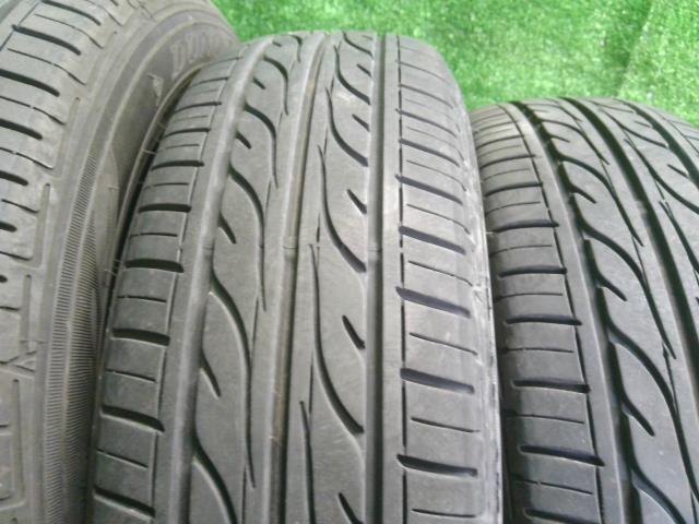 13インチ　夏　ノーマルタイヤ4本　20年　155/65R13,EC202　ダンロップ ムーヴ(250058)