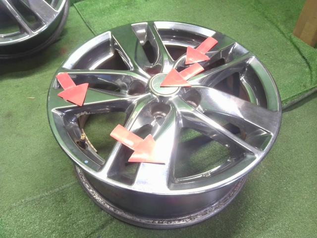 日産純正　16インチ アルミホイール  4本 16×6J　5穴　PCD114.3　+45　ハブ径66mm　AUTECH 自社品番250059