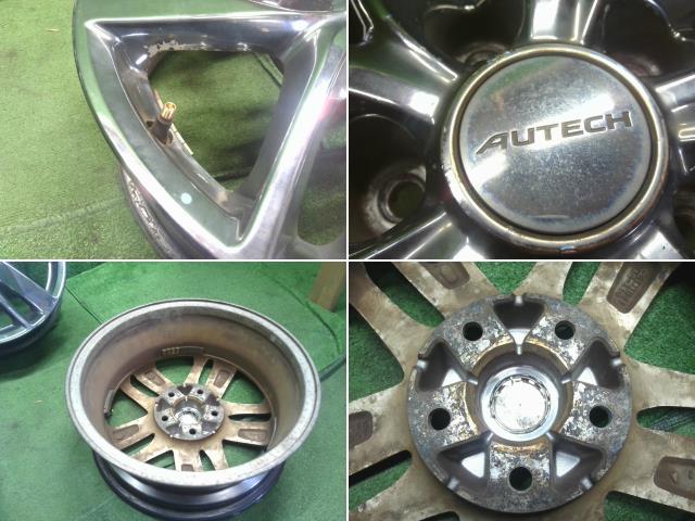 日産純正　16インチ アルミホイール  4本 16×6J　5穴　PCD114.3　+45　ハブ径66mm　AUTECH 自社品番250059