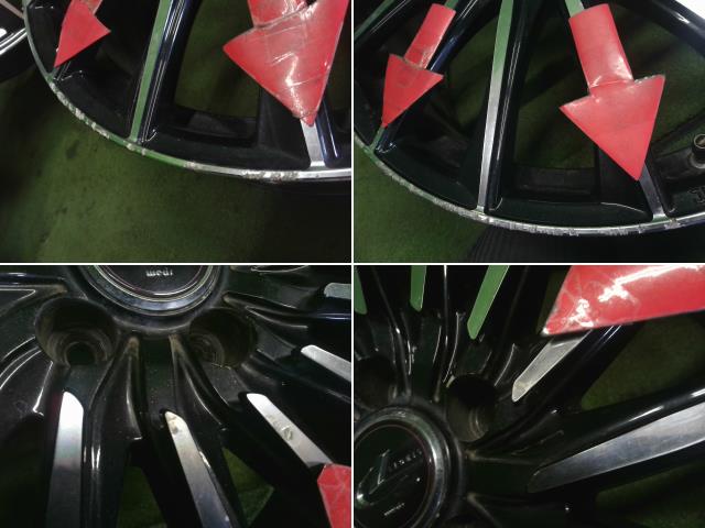 【中古】レオニス 18インチ アルミホイール 4本 レガシィ外し  自社品番250071