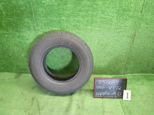 【中古】13インチ 夏 ノーマルタイヤ 165R13 6PR 1本 ダンロップ 23年製 ENASAVE VAN01   自社品番250087