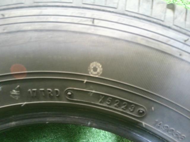 【中古】13インチ 夏 ノーマルタイヤ 165R13 6PR 1本 ダンロップ 23年製 ENASAVE VAN01   自社品番250087