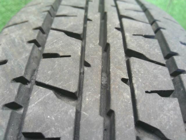 【中古】13インチ 夏 ノーマルタイヤ 165R13 6PR 1本 ダンロップ 23年製 ENASAVE VAN01   自社品番250087