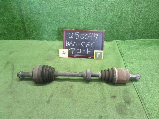 【中古】アコード DAA-CR6 左フロントドライブシャフト 44306-T3V-A01 自社品番250097 NH788P