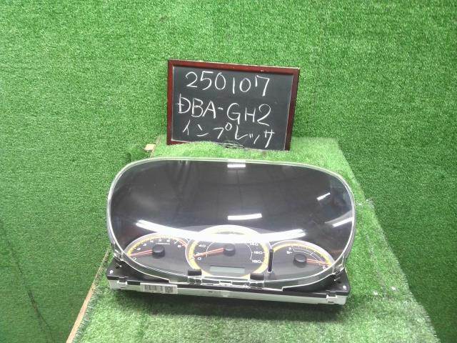 【中古】インプレッサ DBA-GH2 スピードメーター 85022FG250 自社品番250107 C6Z