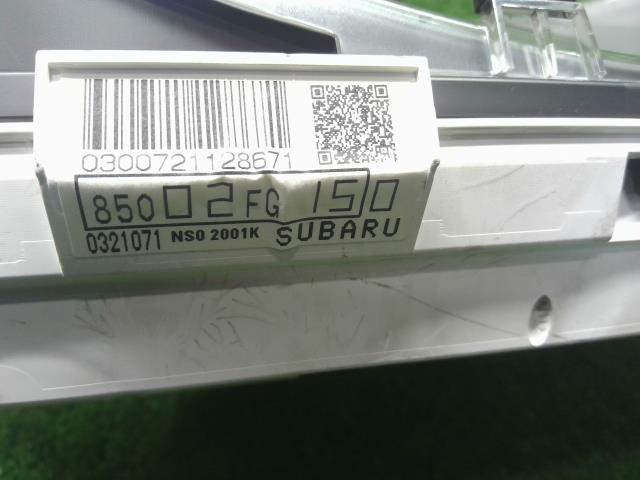 【中古】インプレッサ DBA-GH2 スピードメーター 85022FG250 自社品番250107 C6Z