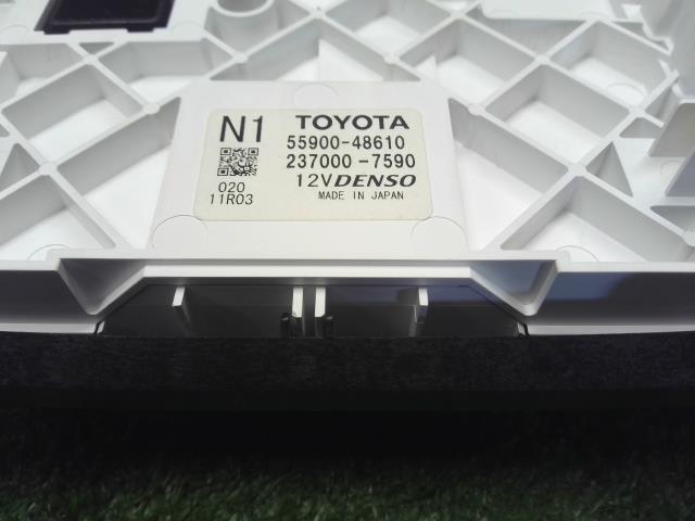 ハリアー DBA-ZSU65W エアコンスイッチパネル オートAC　デュアル　55900-48610 自社品番250109