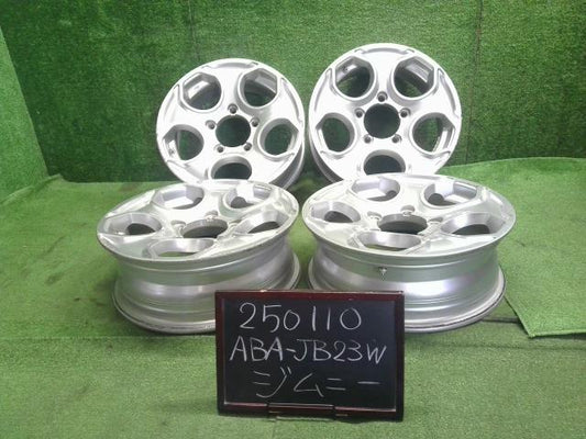【中古】レアマイスター 16インチ アルミホイール 4本 ジムニー外し  自社品番250110