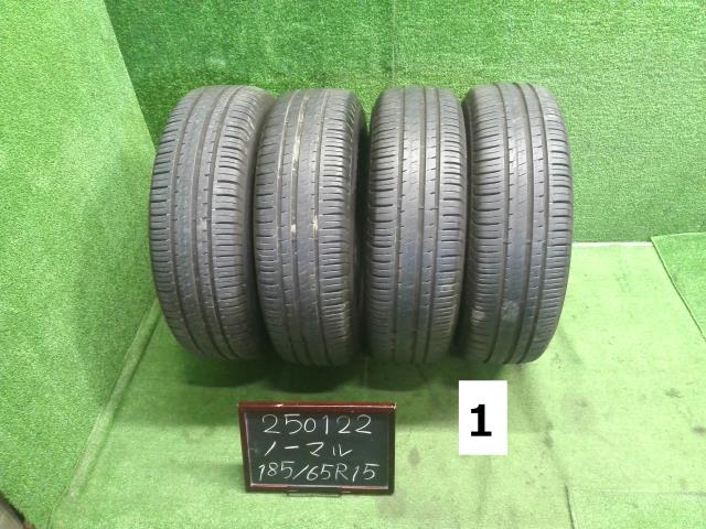 【中古】15インチ 夏 ノーマルタイヤ 185/65R15 4本 ピレリ 21年製  自社品番250122
