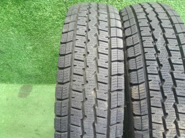 【中古】12インチ 冬 スタッドレスタイヤ 145R12 6PR 2本 ダンロップ 22年製 WINTERMAXX SV01  自社品番250136