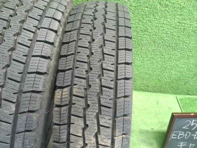 【中古】12インチ 冬 スタッドレスタイヤ 145R12 6PR 2本 ダンロップ 22年製 WINTERMAXX SV01  自社品番250136