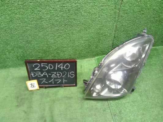 【中古】スイフト DBA-ZD21S 左ヘッドランプ ライト 35320-57K00 自社品番250140 Z2S