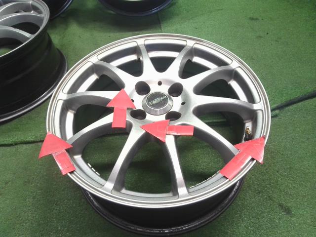 【中古】XSPEED 16インチ アルミホイール 4本 フィット外し 自社品番250146