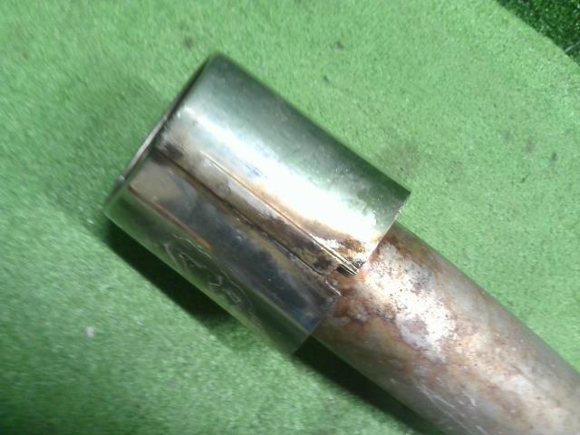 【中古】ヴェルファイア DBA-GGH25W リアマフラー 17430-31780 自社品番250156 070