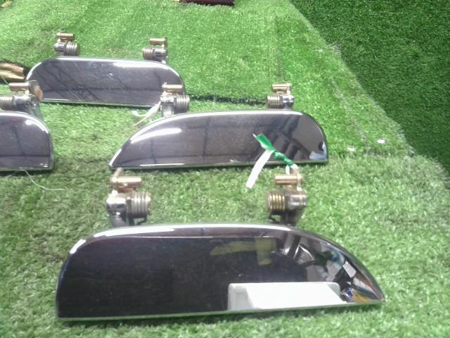 【中古】ムーヴ LA-L152S メッキ アウターハンドル セット 69201-B2904 自社品番250158 T17