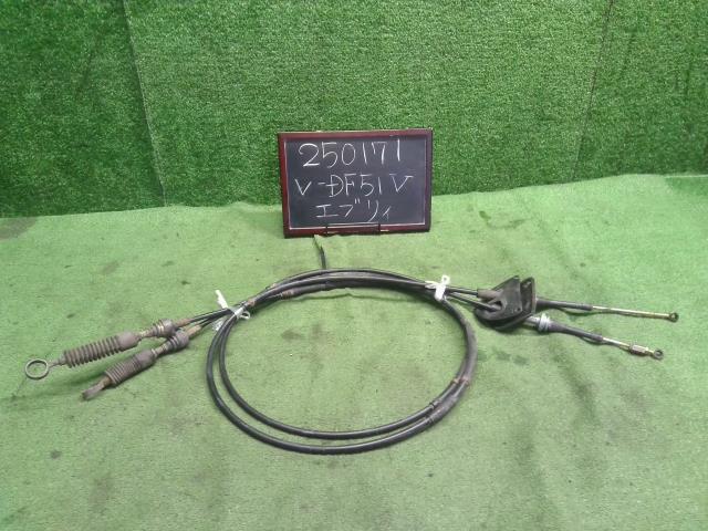 エブリィ V-DF51V シフトワイヤー2本セット 28370-50F01 自社品番250171