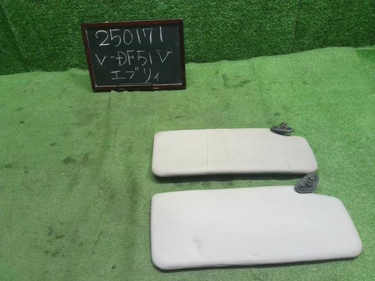 エブリィ V-DF51V サンバイザー 左右セット 運転席側 助手席側 84801-50FA1-6NY 自社品番250171