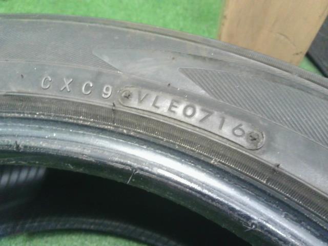 【中古】18インチ 夏 ノーマルタイヤ 215/55R18 4本 トーヨー 16年製 自社品番250186
