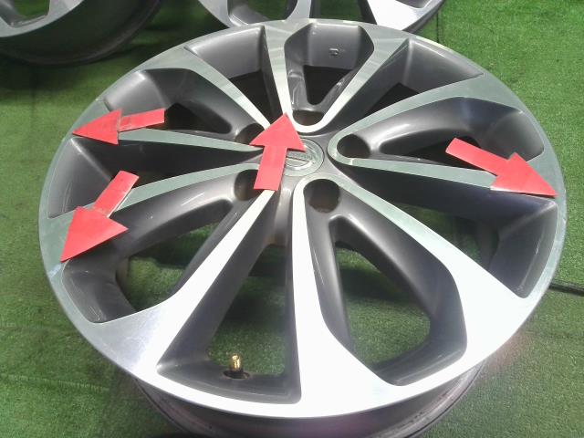 【中古】日産純正 18インチ アルミホイール  4本 自社品番250186