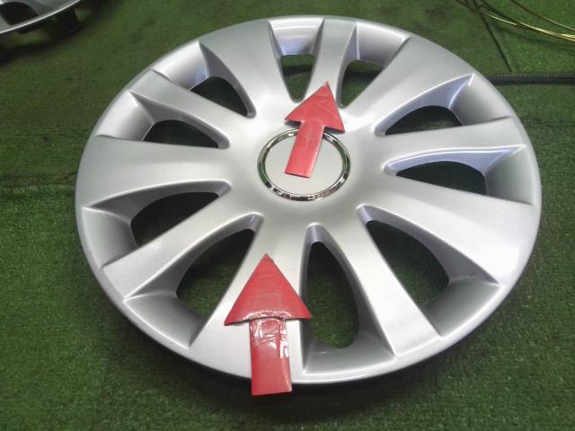 【中古】社外 14インチ ホイールキャップ 4枚 ミラ外し  自社品番250200 W09