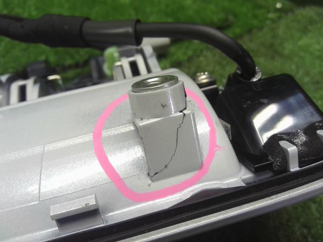 【中古】ハイゼット 3BD-S710V リアゲート バックドア アウターハンドル カメラ 69090-B5110-A1 自社品番250207 W25