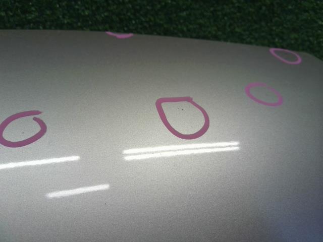 【中古】ミライース DBA-LA310S ボンネットフード 53301-B2331 自社品番250238 T22