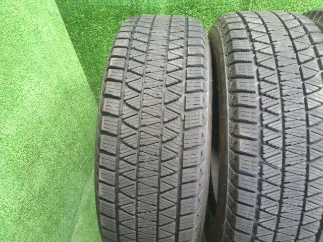 【中古】17インチ 冬 スタッドレスタイヤ 225/65R17 4本 21年製 ブリヂストン BLIZZAKDM-V3  自社品番250239