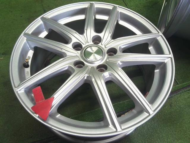 【中古】BRIDGESTONE 17インチ アルミホイール 4本  自社品番250239