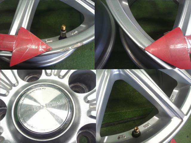 【中古】BRIDGESTONE 17インチ アルミホイール 4本  自社品番250239