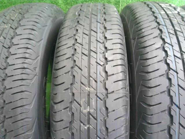 【中古】ダンロップ 夏 ノーマルタイヤ 195/80R15 4本 ダンロップ 24年製 自社品番250245