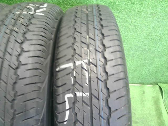 【中古】ダンロップ 夏 ノーマルタイヤ 195/80R15 4本 ダンロップ 24年製 自社品番250245