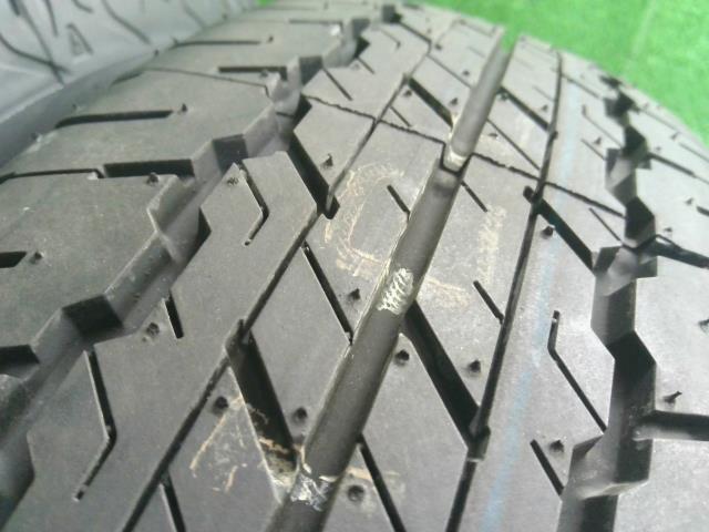 【中古】ダンロップ 夏 ノーマルタイヤ 195/80R15 4本 ダンロップ 24年製 自社品番250245