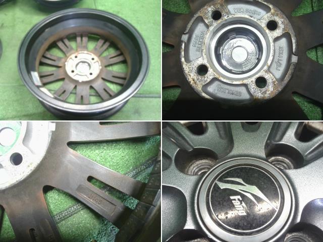 【中古】FANG 15インチ アルミホイール 4本 ソリオ外し 自社品番250246 ZJ3