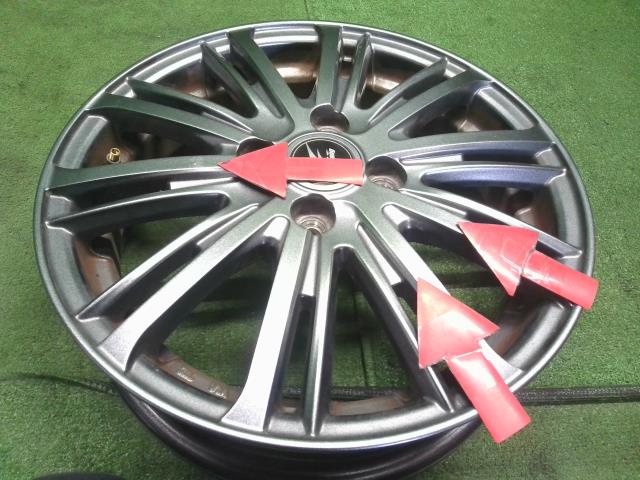 【中古】FANG 15インチ アルミホイール 4本 ソリオ外し 自社品番250246 ZJ3