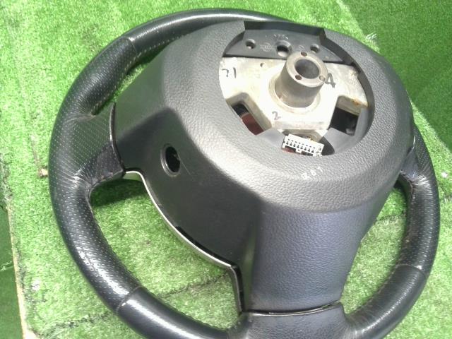 【中古】エクストレイル DBA-NT31 ステアリングホイール ハンドル 　レザー　純正　ｲﾝﾌﾚｰﾀｰ欠品48430-JG01A 自社品番250247 AX6