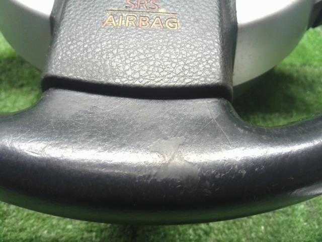 【中古】エクストレイル DBA-NT31 ステアリングホイール ハンドル 　レザー　純正　ｲﾝﾌﾚｰﾀｰ欠品48430-JG01A 自社品番250247 AX6