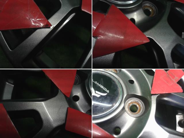 【中古】LA STRADA 13インチ アルミホイール 4本 ライフ外し 自社品番250253 B92P