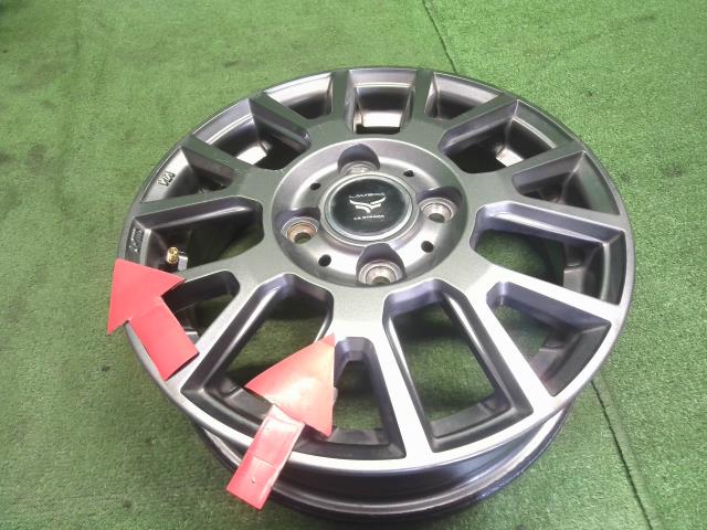 【中古】LA STRADA 13インチ アルミホイール 4本 ライフ外し 自社品番250253 B92P
