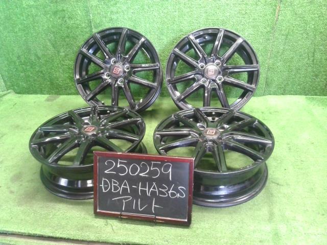 【中古】SEON 15インチ アルミホイール 4本 アルト外し 自社品番250259
