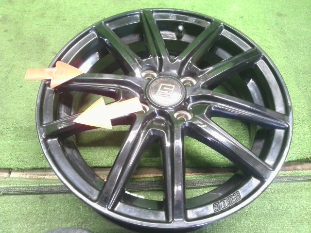 【中古】SEON 15インチ アルミホイール 4本 アルト外し 自社品番250259