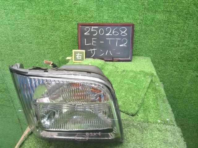 【中古】サンバー LE-TT2 右ヘッドランプ ライト 84001TC060 自社品番250268 59M