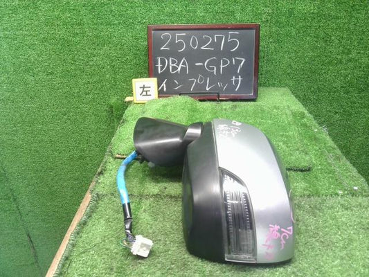 【中古】インプレッサ DBA-GP7 左ドアミラーサイドミラー 91036F033 自社品番250275 G1U