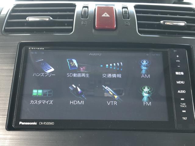 【中古】インプレッサ DBA-GP7 カーナビゲーション パナソニック CN-R500WD 自社品番250275 G1U