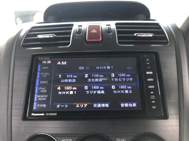 【中古】インプレッサ DBA-GP7 カーナビゲーション パナソニック CN-R500WD 自社品番250275 G1U