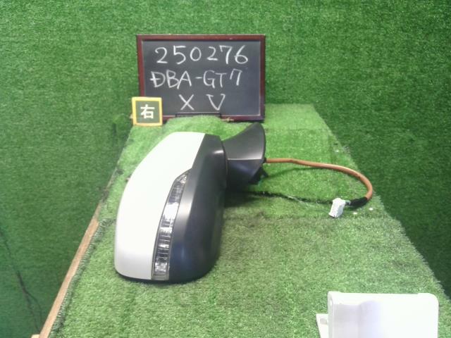 【中古】ＸＶ DBA-GT7 右ドアミラー サイドミラー 91036FL100 自社品番250276 K1X