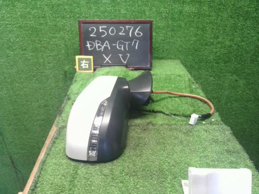 【中古】ＸＶ DBA-GT7 右ドアミラー サイドミラー 91036FL100 自社品番250276 K1X