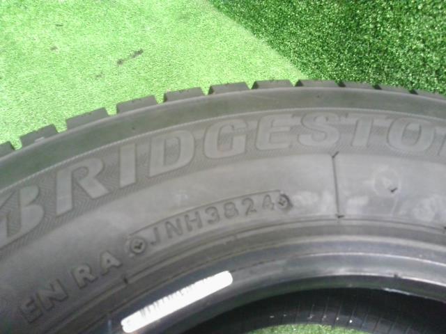 【中古】12インチ 冬 スタッドレスタイヤ 145/80R12 1本 ブリヂストン 24年製 W300   自社品番250278