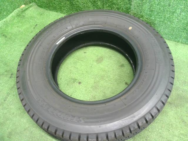 【中古】12インチ 冬 スタッドレスタイヤ 145/80R12 1本 ブリヂストン 24年製 W300   自社品番250278